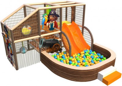 Детский игровой лабиринт для ТЦ Пират